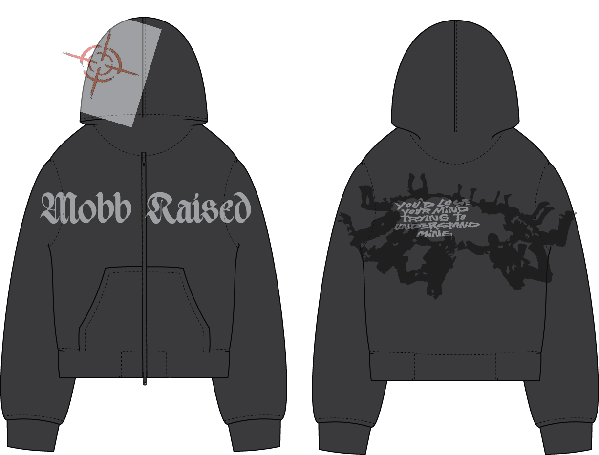 Mobb Raised Oversized Hoodie